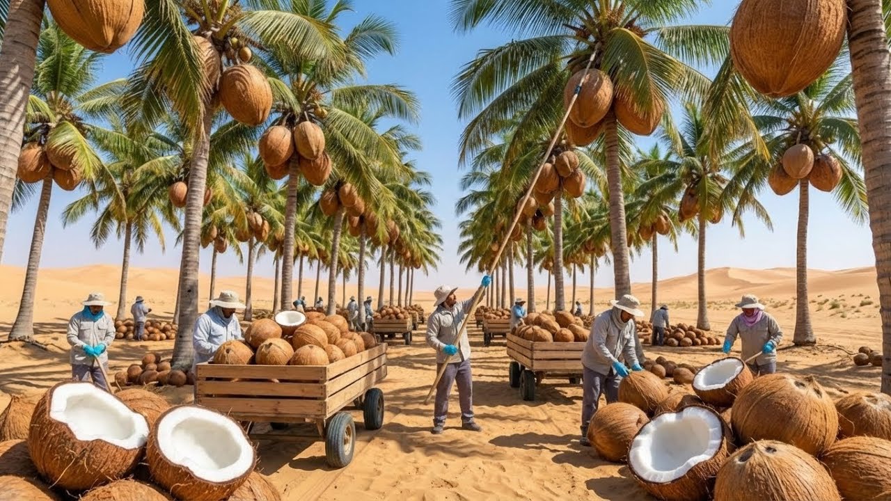 We Cracked the Code: This is How We're Growing Coconuts in a Desert (The Holy Grail of Farming)