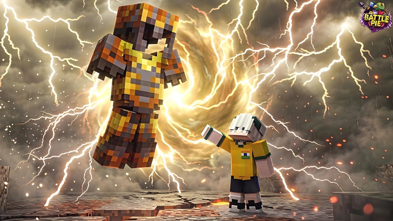 I Got Minecraft&rsquo;s Strongest Armor in Battle Pie