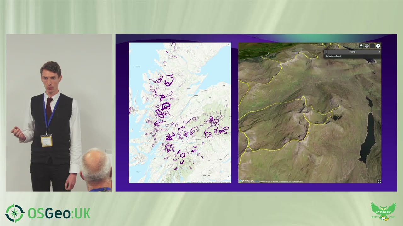 Integrating Esri’s Location Services with Leaflet and Cesium: Planning a Highland day hike