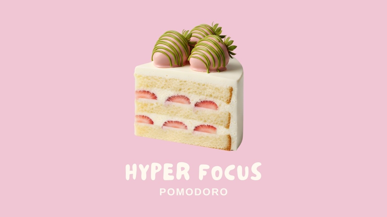 Hyper Focus Pomodoro | 2 Hour Study Music