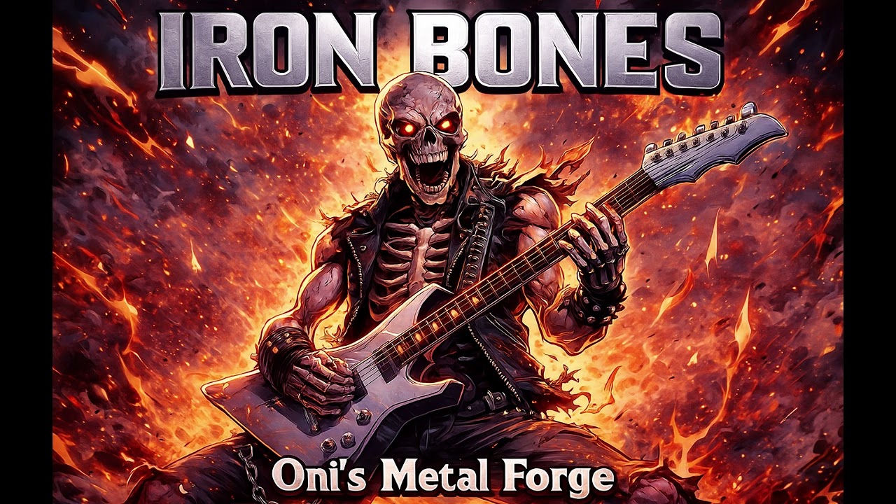 IRON BONES — Hard Rock Power Anthem ⚡🔥💀🎸⚙