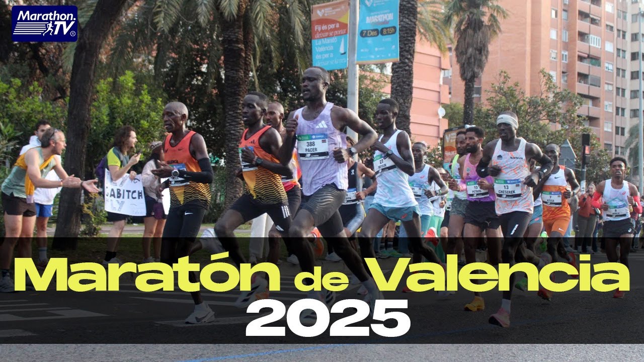 Maratón de Valencia 2025 (por Marathon.TV)