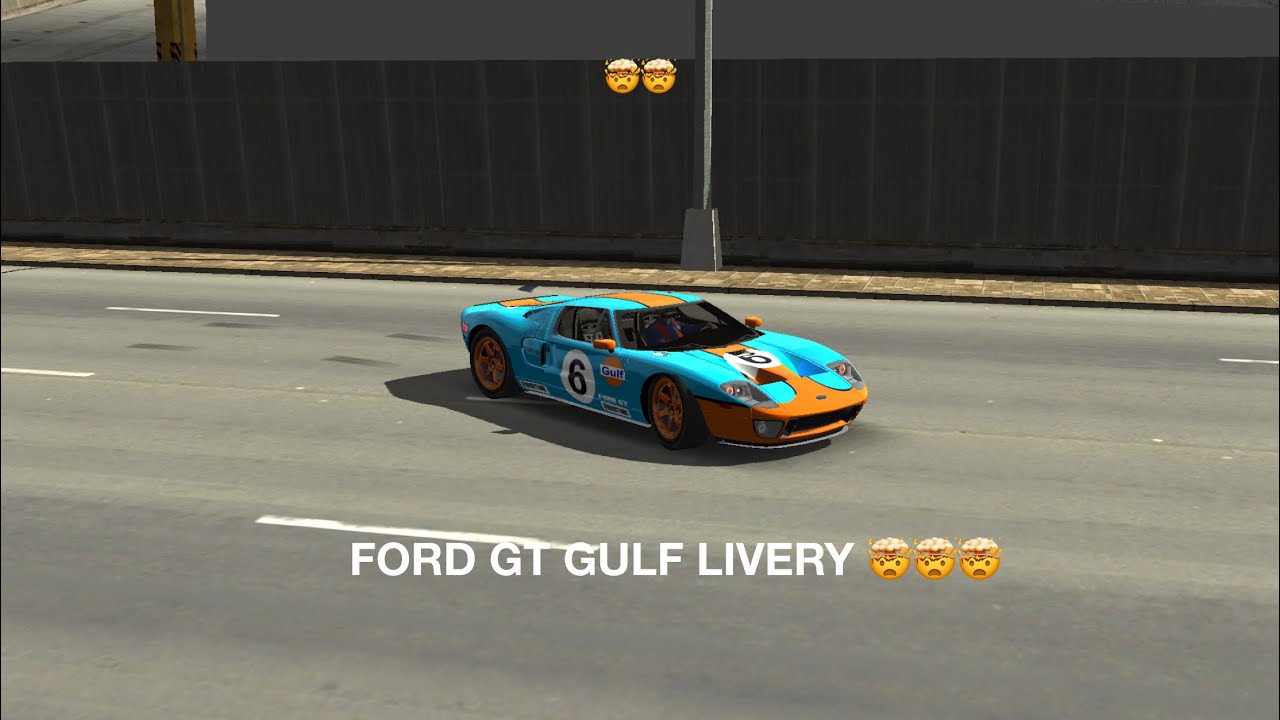 FORD GT GULF LIVERY TUTORIAL (CAR PARKING MULTIPLAYER)