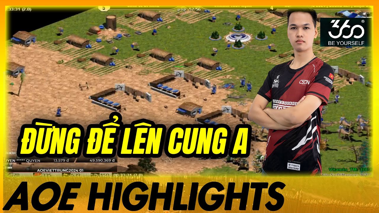 Hơn cả một SI&Ecirc;U PHẨM trong trận CHUNG KẾT của Chim Sẻ Đi Nắng | AoE Highlights #aoe