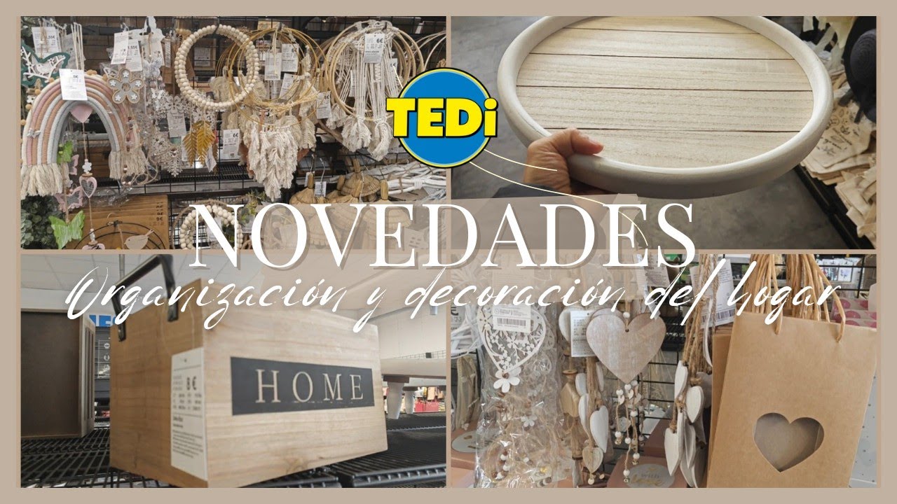 TEDI NOVEDADES 🏡| ORGANIZACIÓN y DECORACIÓN del HOGAR | #tedi #decoracion  #organizacion