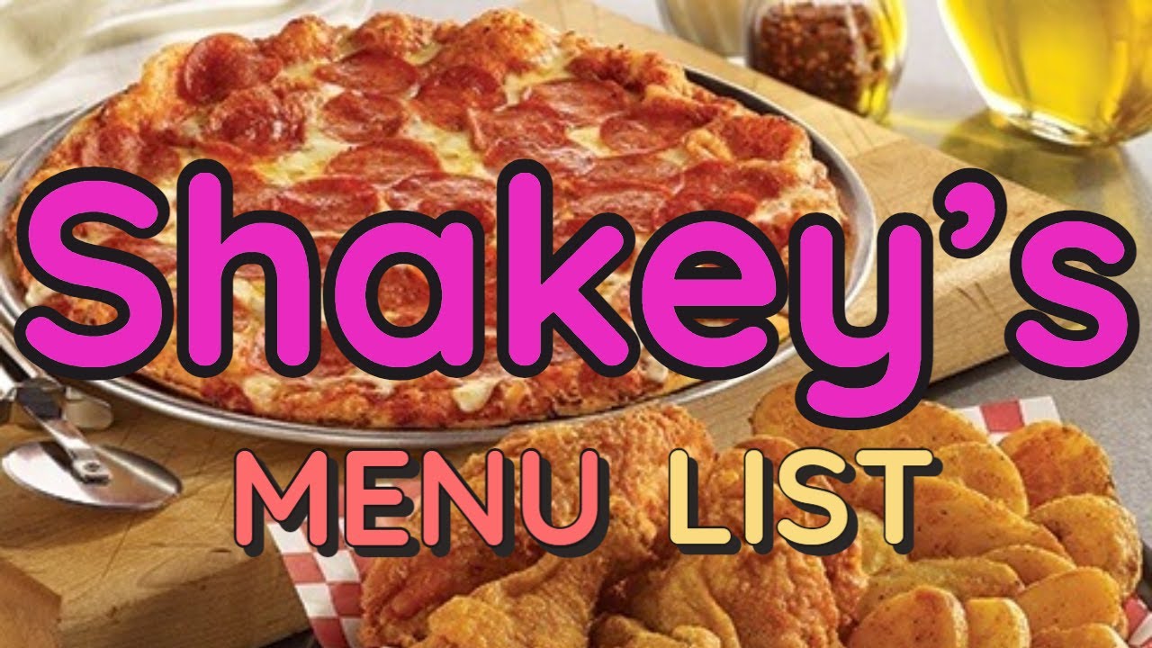 Цены в меню Shakey's [Меню ресторана Филиппин]