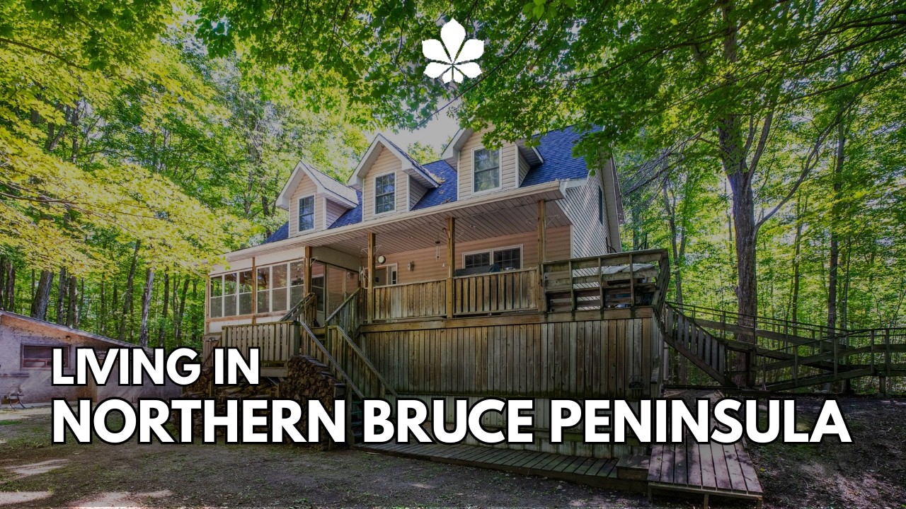 Inside a Hidden 28-Acre Gem | Fully Furnished, Modern & Secluded in Bruce Peninsula