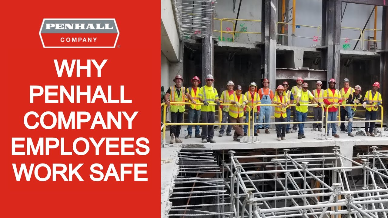 Why Penhall Employees Work Safe