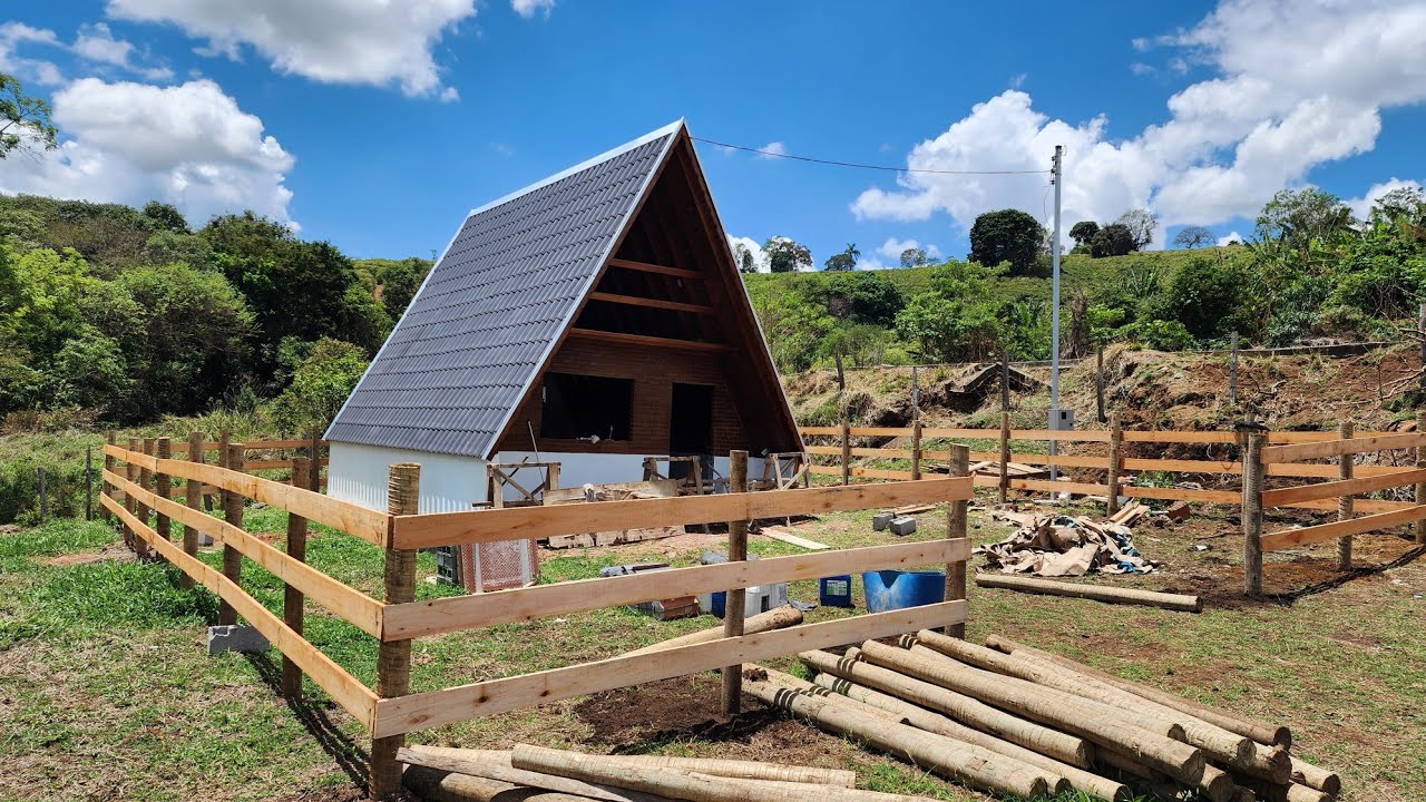 Construindo Um CHALÉ Na Roça