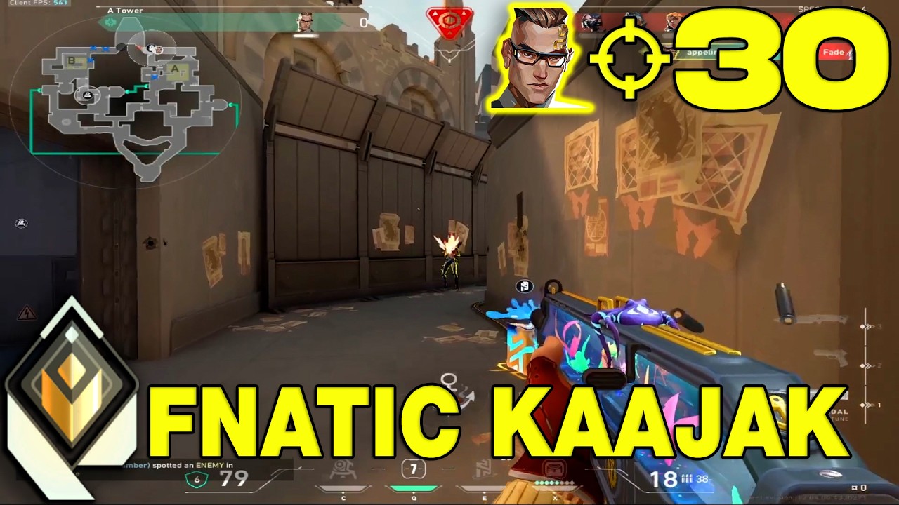 HIS AIM IS UNMATCHED! - FNATIC kaajak [EU] #MatchMVP