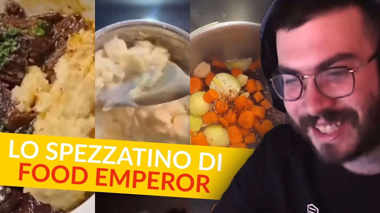 VOLPESCU reagisce allo spezzatino di FOOD EMPEROR