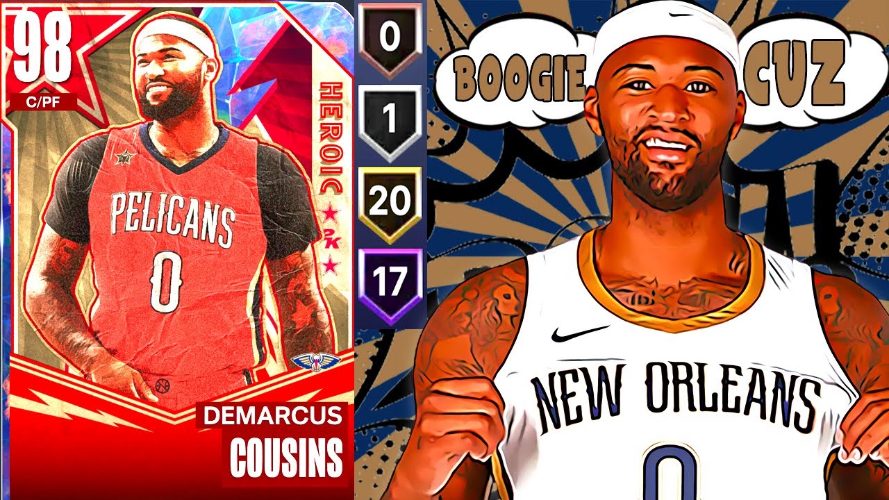 GALAXY OPAL DEMARCUS COUSINS GAMEPLAY! IS BOOGIE THE BUDGET CENTER WE NEED IN NBA 2K23 MyTEAM?