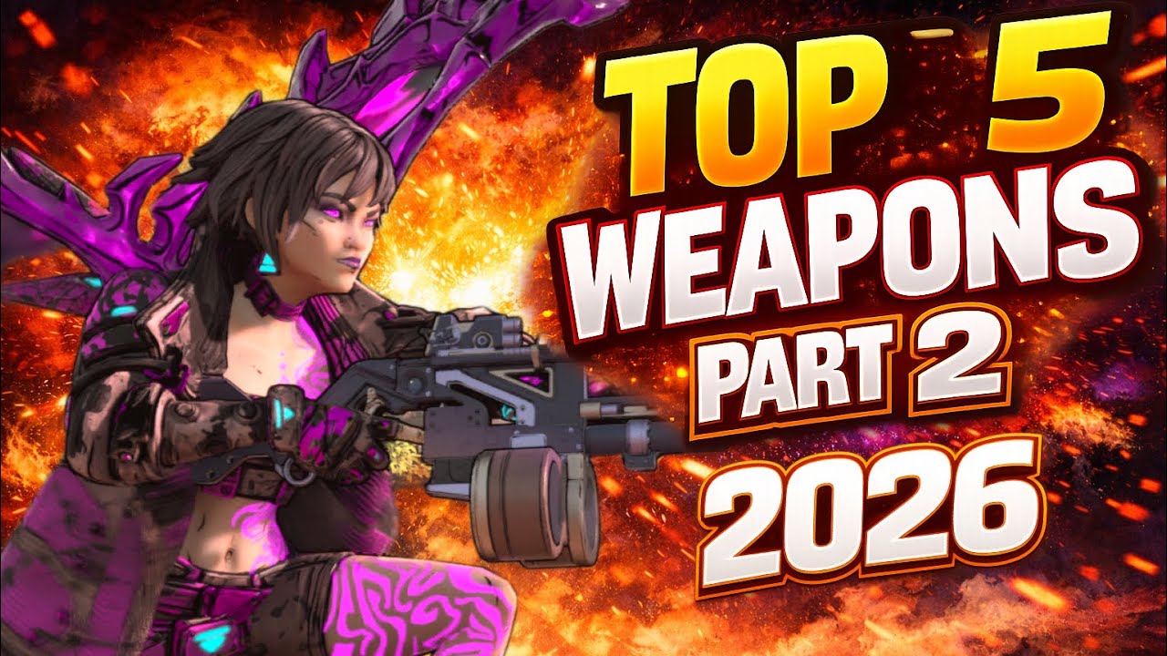 Топ-5 видов оружия в Borderlands 4, часть 2 (выбор сообщества)