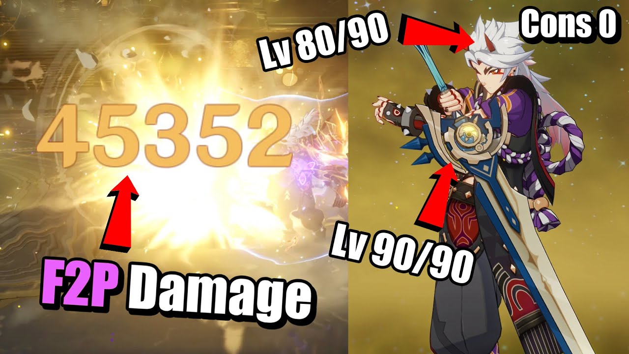 What a casual F2P Itto looks like (R5 Whiteblind)