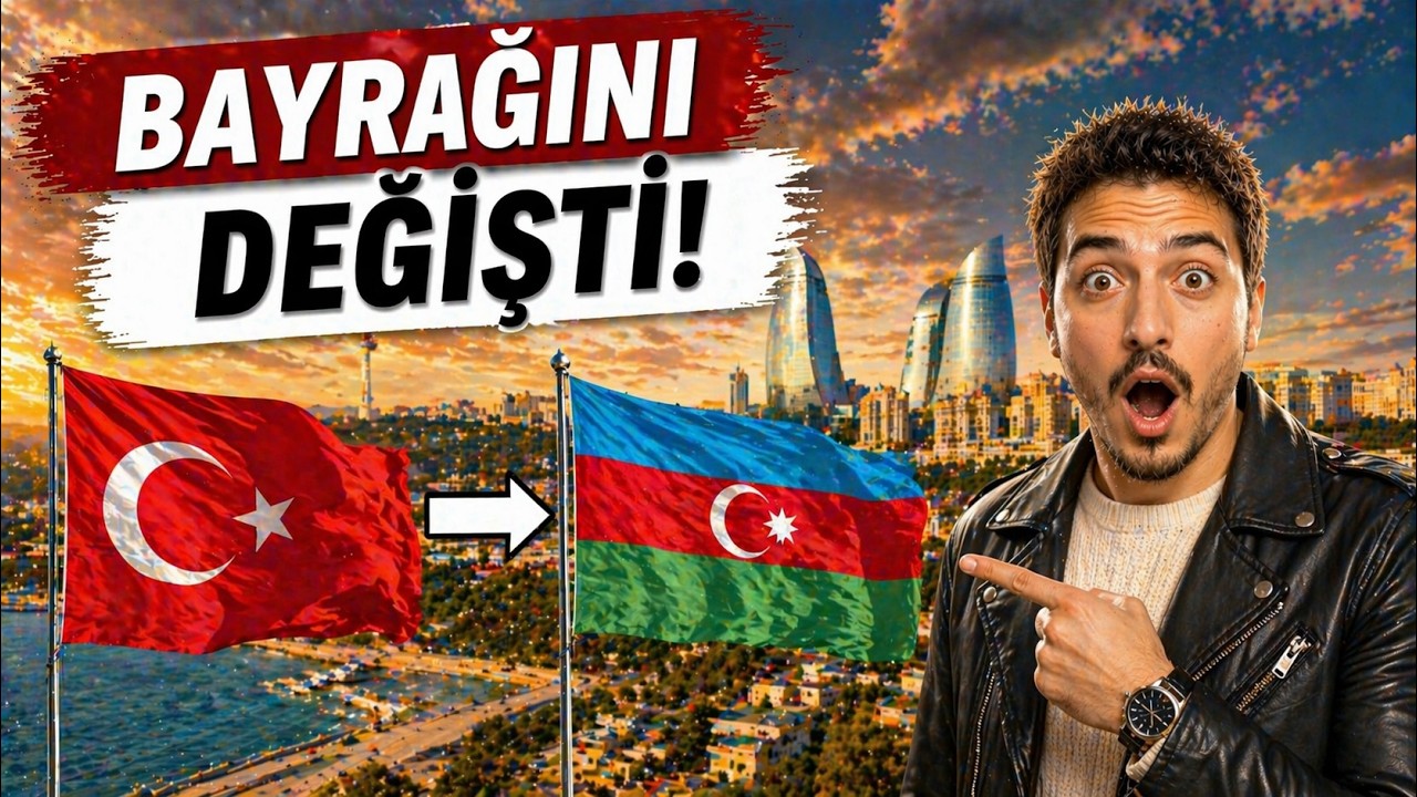 Azerbaycan bayrağı neden değişti? Türk bayrağına benziyordu!