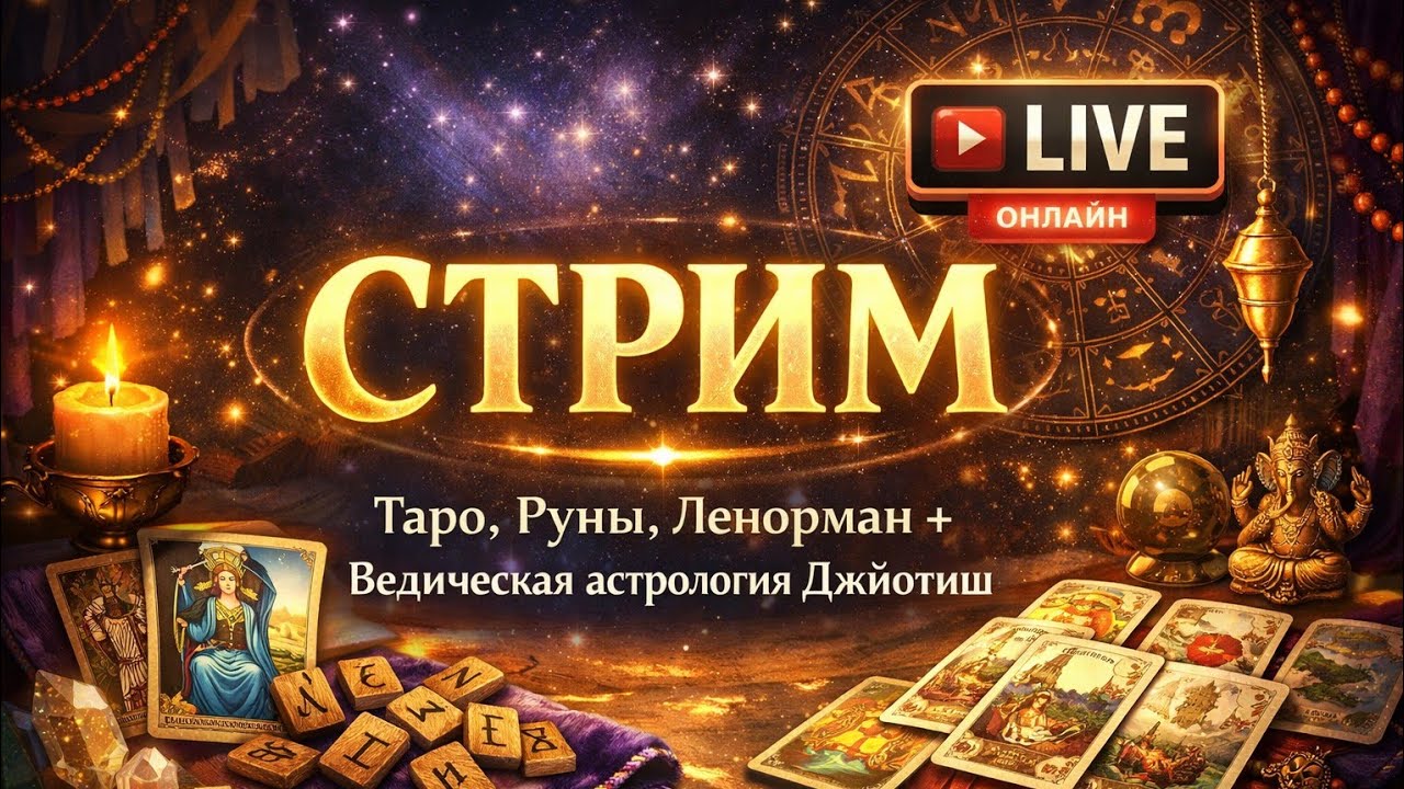 🔴СТРИМ ТАРО #таро #гадание #киппер #джйотиш #астрология #ленорман #tarot #таролог #заказатьрасклад