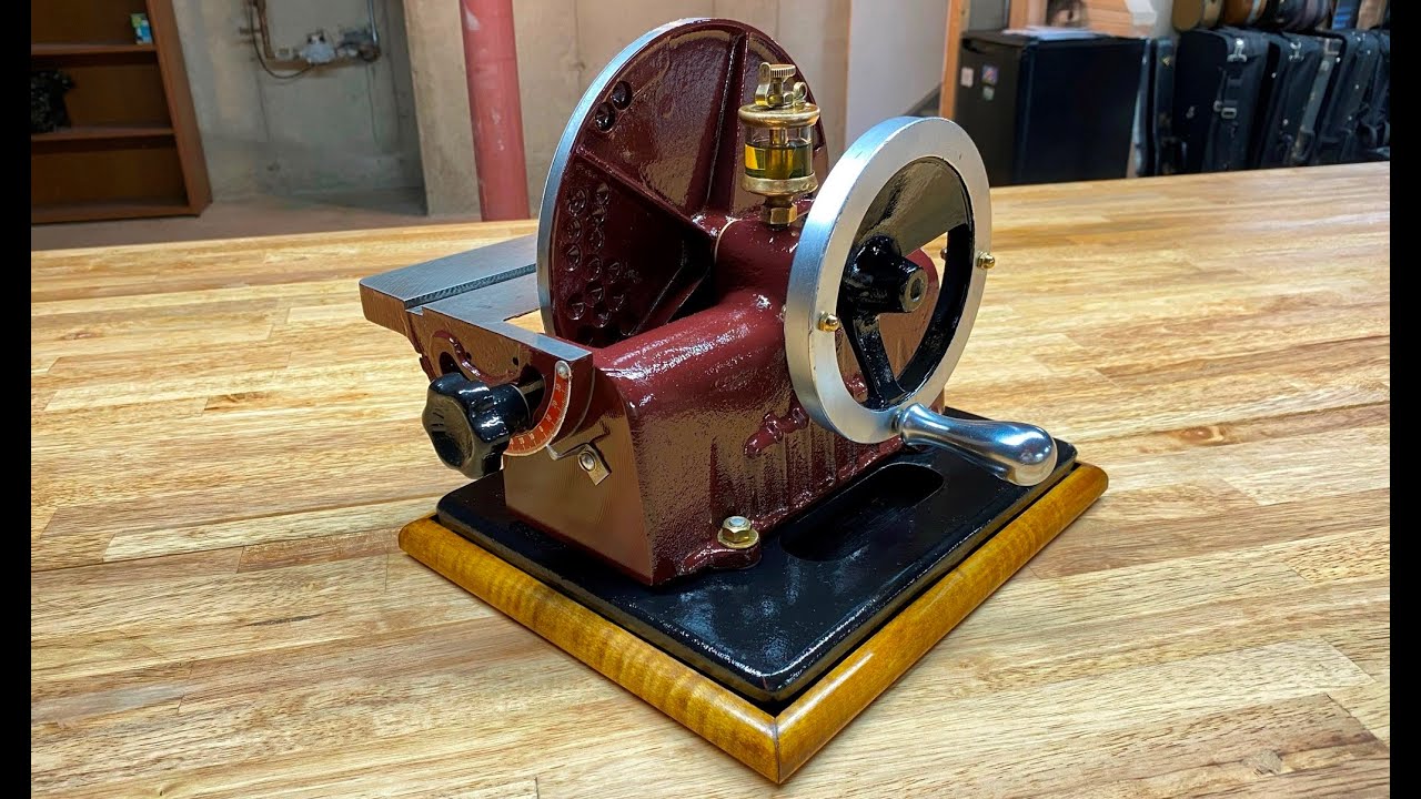 Hand Crank Disc Sander - Creation, Restoration, and Modification