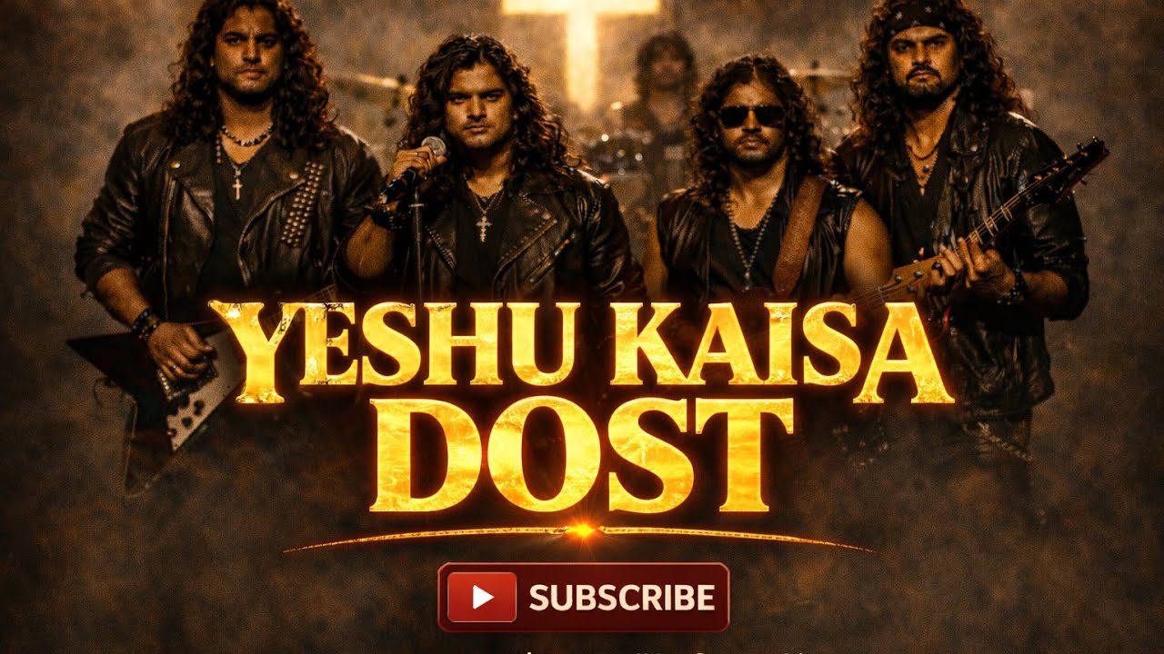 Yeshu Kaisa Dost | (Hair Metal Worship) 🔥 | KruStorm AI 