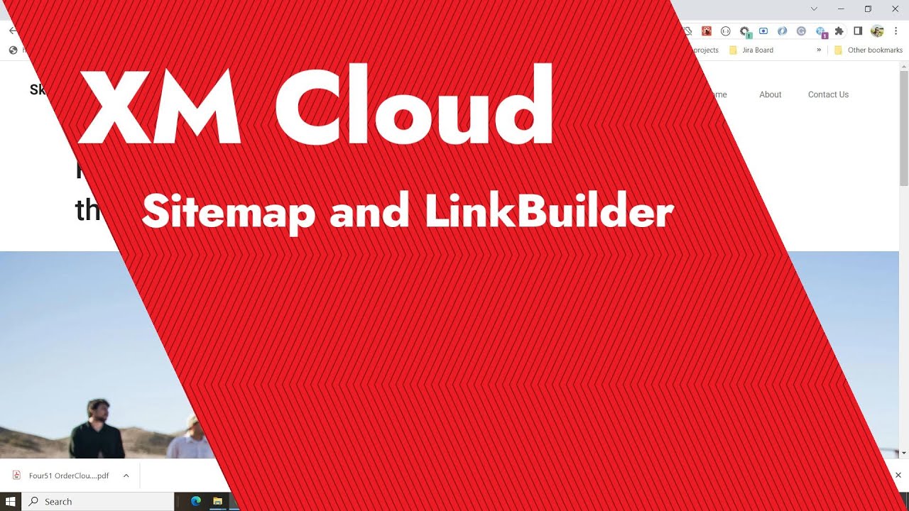 Sitecore XM Cloud Series - Video 2 - Sitemap and LinkBuilder in Sitecore XM Cloud