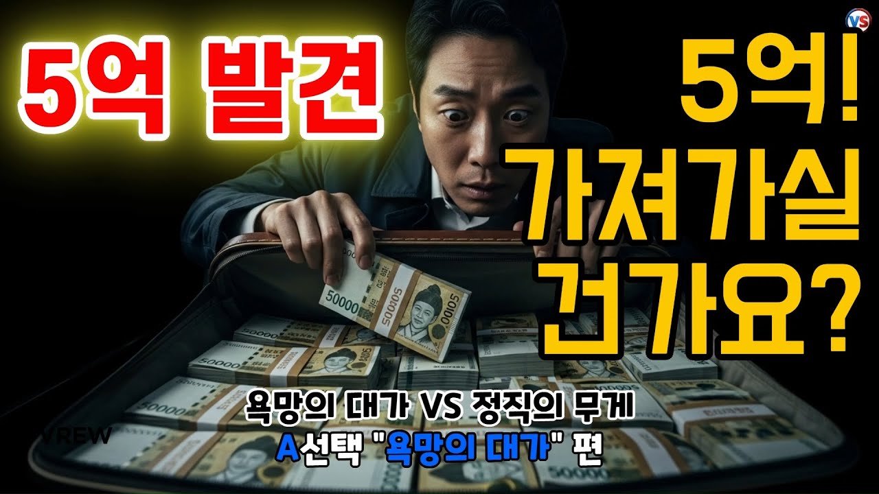 ▶ 욕망의 대가 VS 정직의 무게 - [A편]