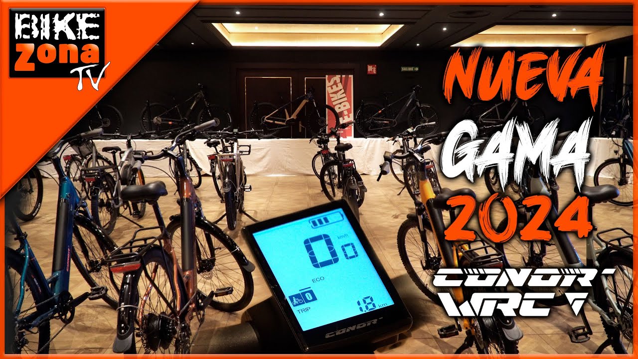 Bicicletas CONOR 2024: Todas las novedades en MTB, Urban, carretera y e-bikes para la temporada
