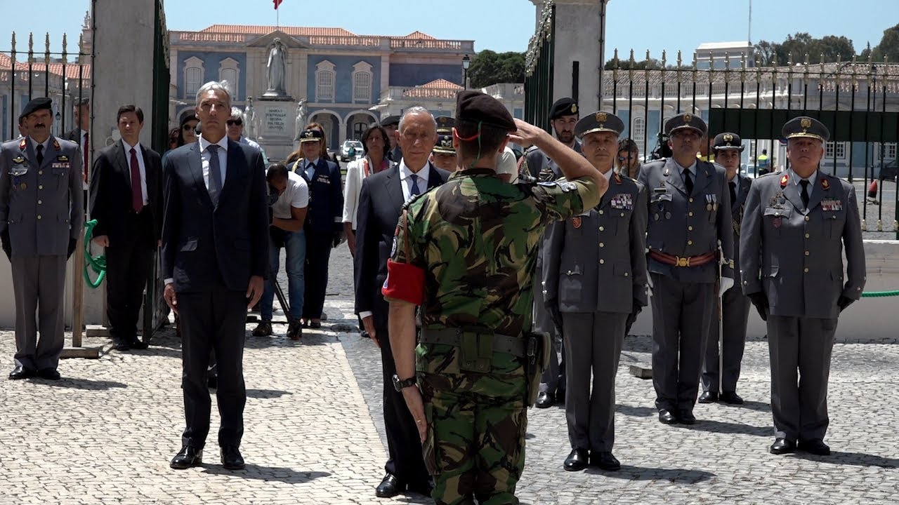 Visita ao Regimento de Artilharia Antia&eacute;rea N.&ordm; 1