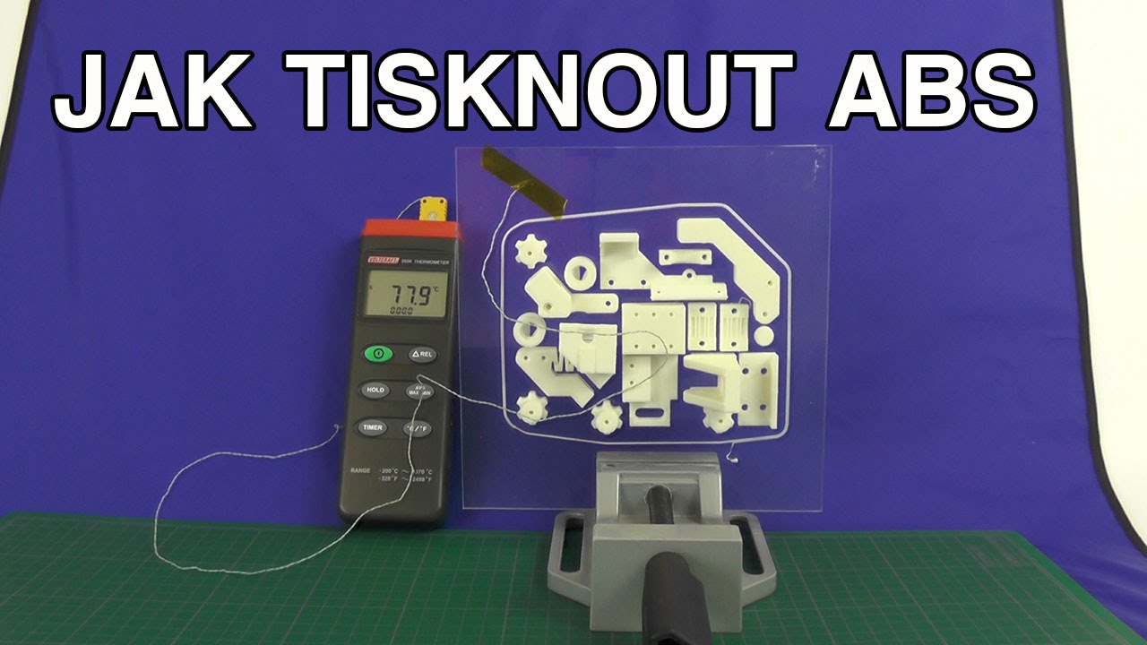 JAK TISKNOUT ABS | Zahradník se baví
