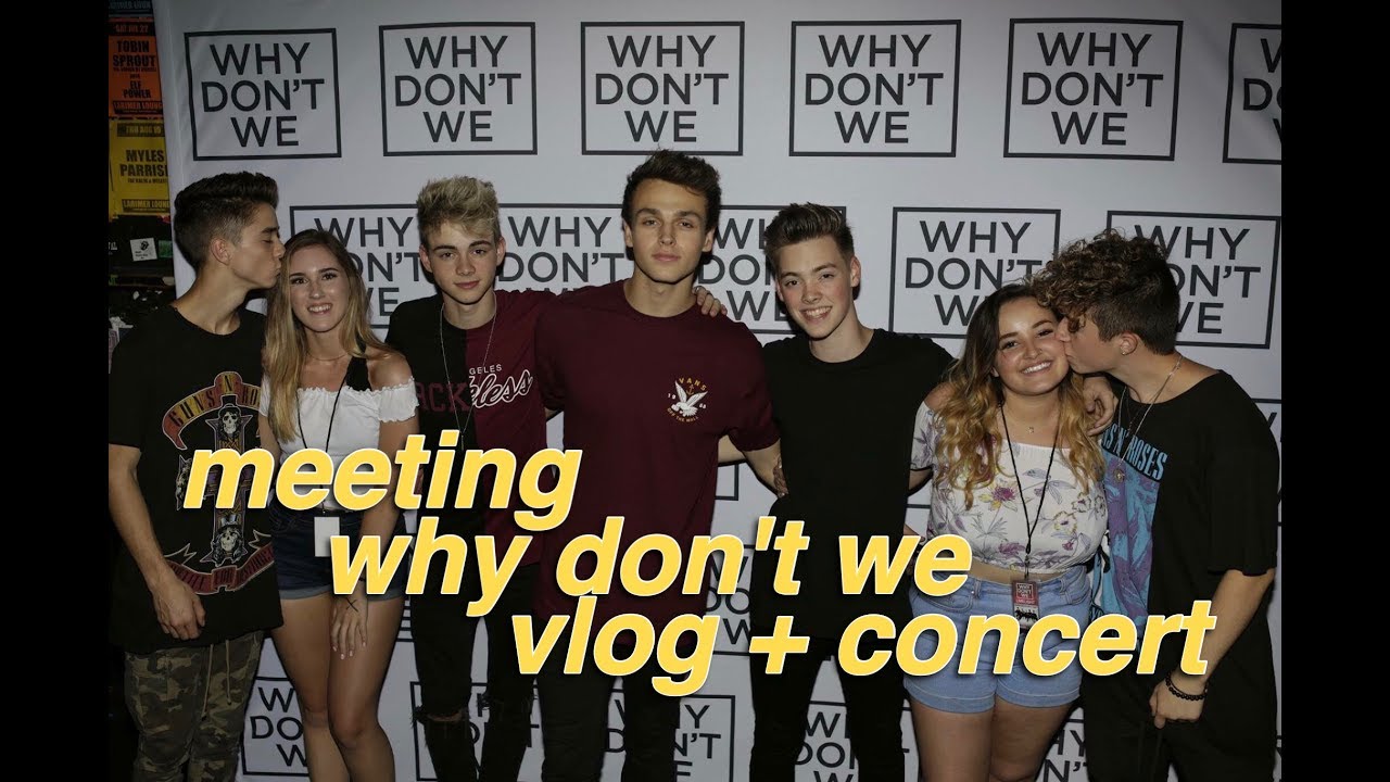 meeting why don't we concert + limelight experience | minnesota & denver | erin noelle