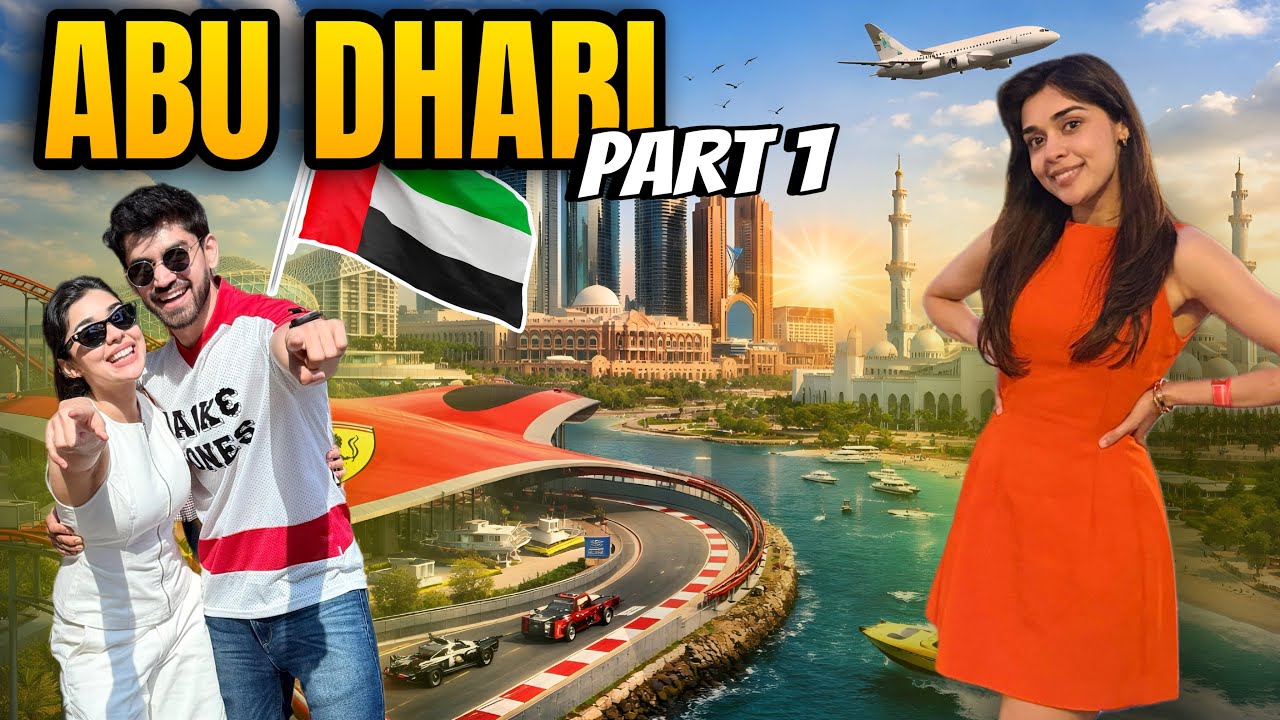 I Did WHAT in Abu Dhabi?! Abu Dhabi vlog Part 1 | Eisha Singh Vlogs