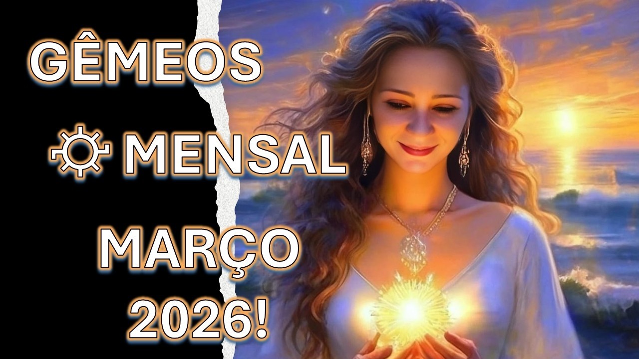♊GÊMEOS🔮 MENSAL MARÇO DE 2026!