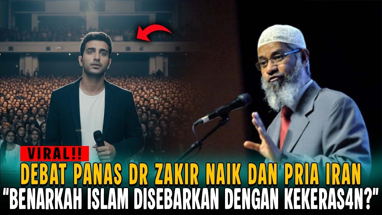 DEBAT PANAS‼️ BENARKAH ISLAM MENYEBAR DENGAN KEKER4SAN? — DR ZAKIR NAIK