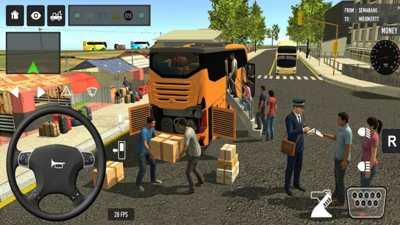 Indonesia Coach bus driving 💥 😍 || Euro bus simulator 2026 || Android gameplay #game 1 Part 56