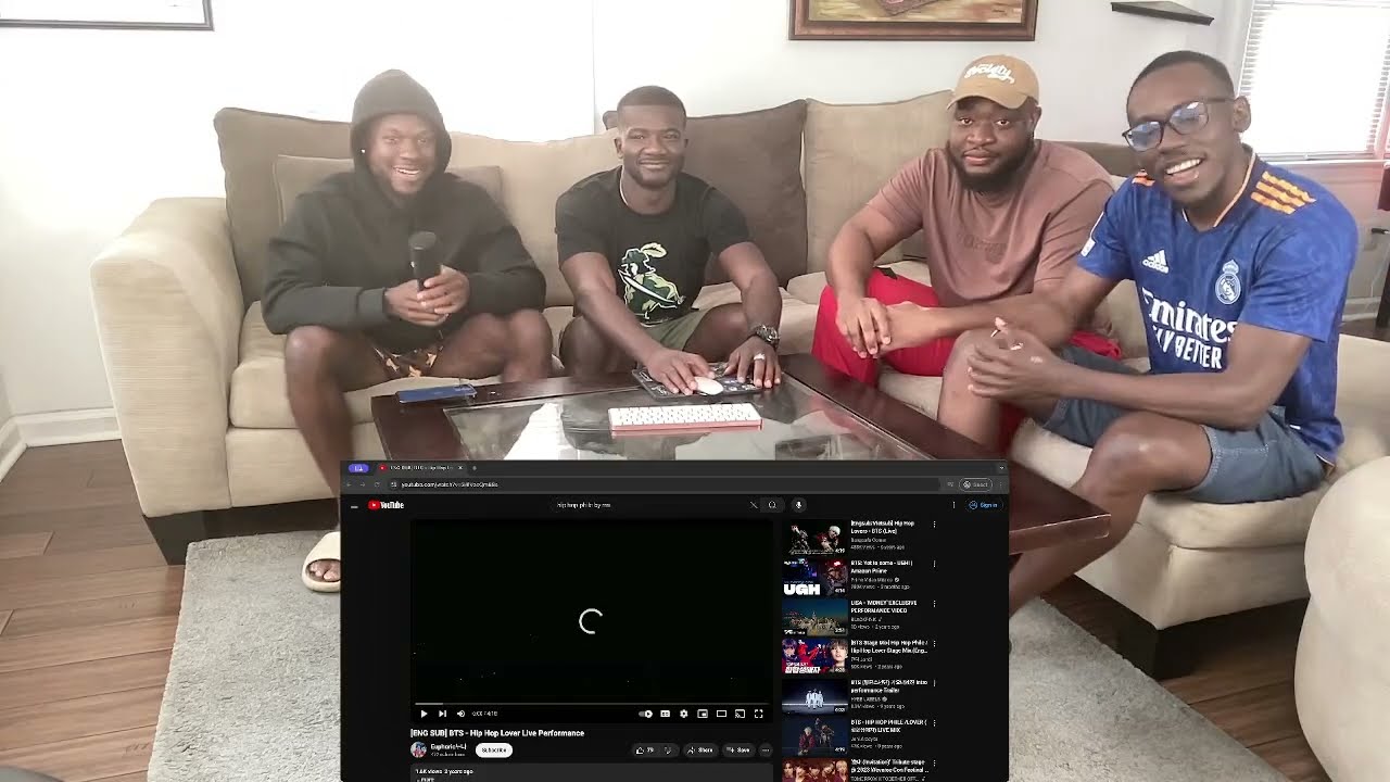 First Time Reacting to BTS - Hip Hop Lover Live Performance