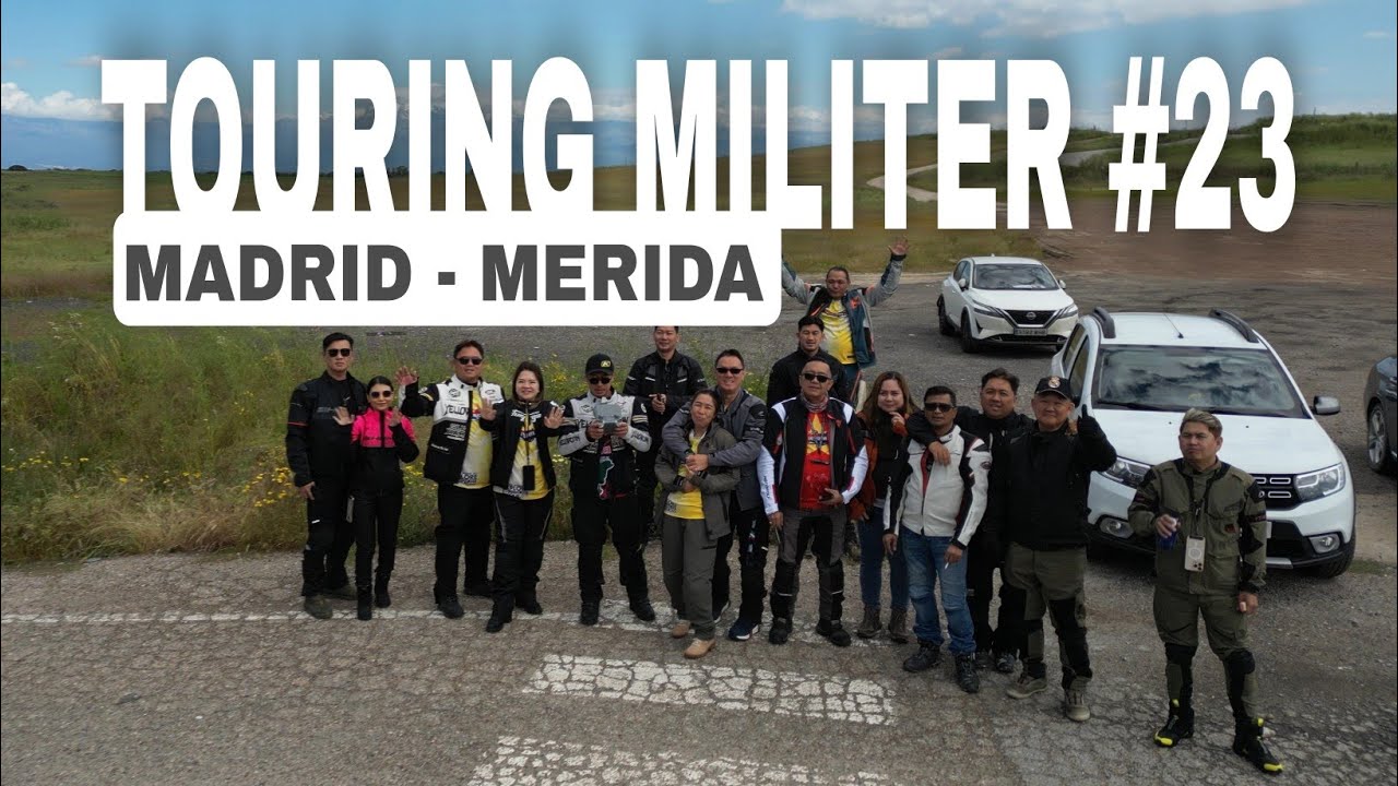 Touring Militer chapter 23 Goes to Europe 2025 |Madrid - Merida #DEEproject
