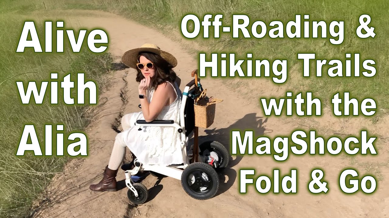 Off-Roading and Hiking Trails with the MagShock Fold & Go Wheelchair