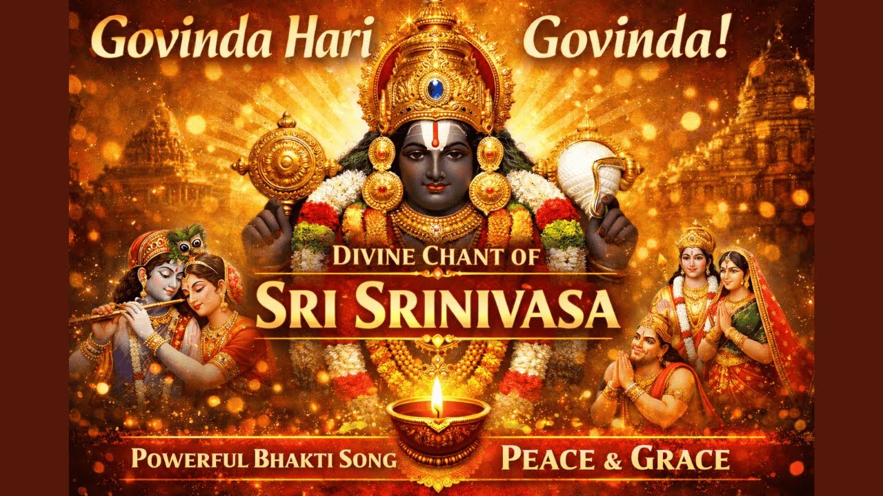 Govinda Hari Govinda | Divine Chant of Sri Srinivasa | Powerful Bhakti for Peace,Grace & Inner Bliss