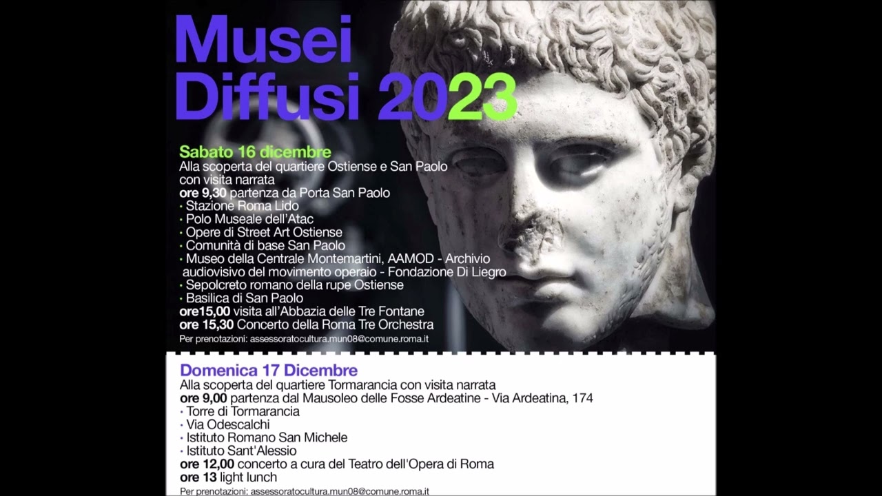 20231214 - associazione Parco della Torre di Tormarancia - musei diffusi