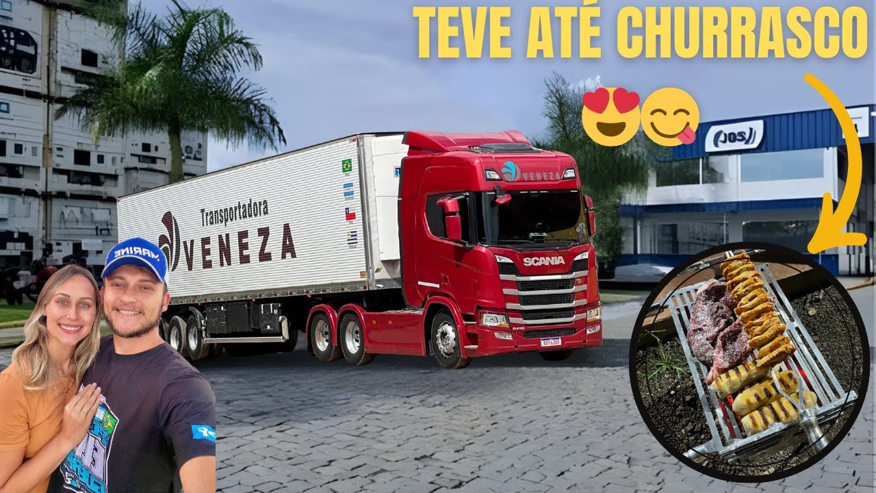 A NOTA NÃO SAIU! 🤯 4 dias vivendo no pátio da empresa na Serra Gaúcha. ⛰️🥩| Caminhão Mercosul