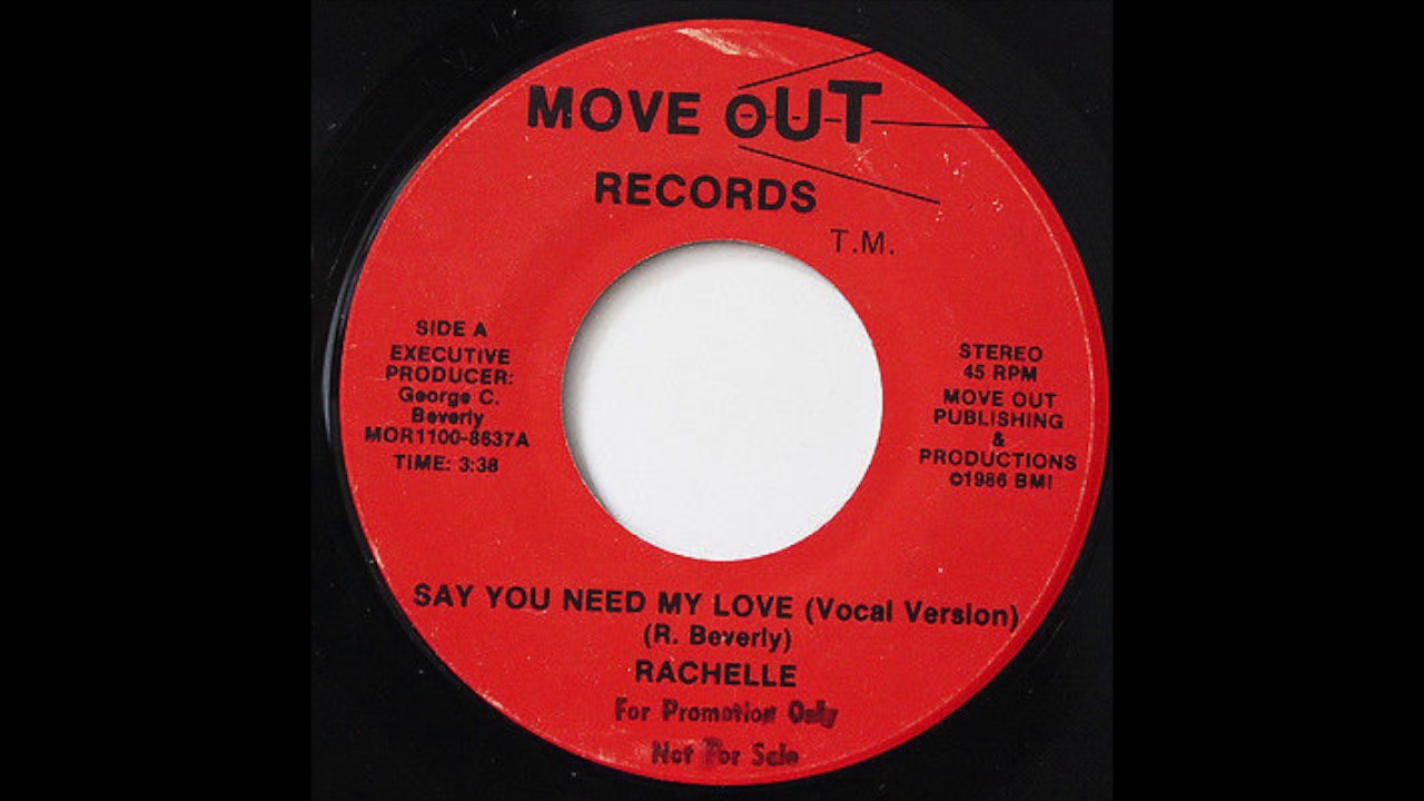 Rachelle - Say You Need My Love