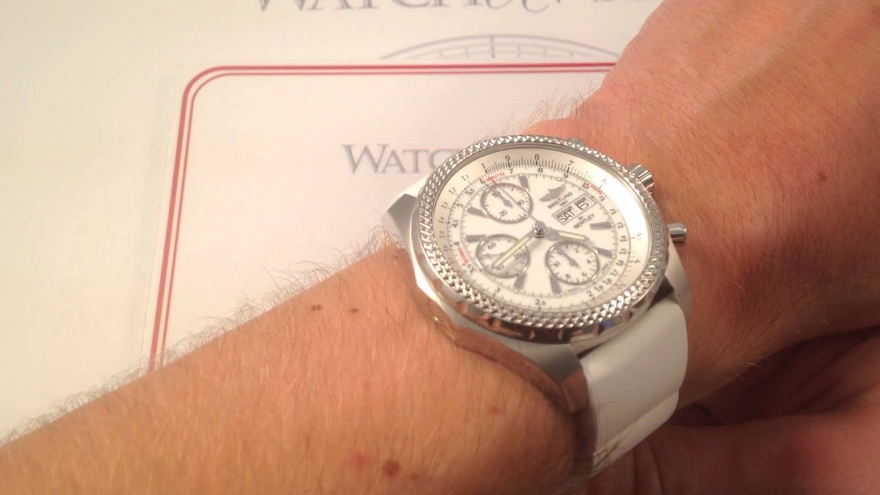 Обзор роскошных часов Breitling for Bentley Continental GT Racing Chronograph