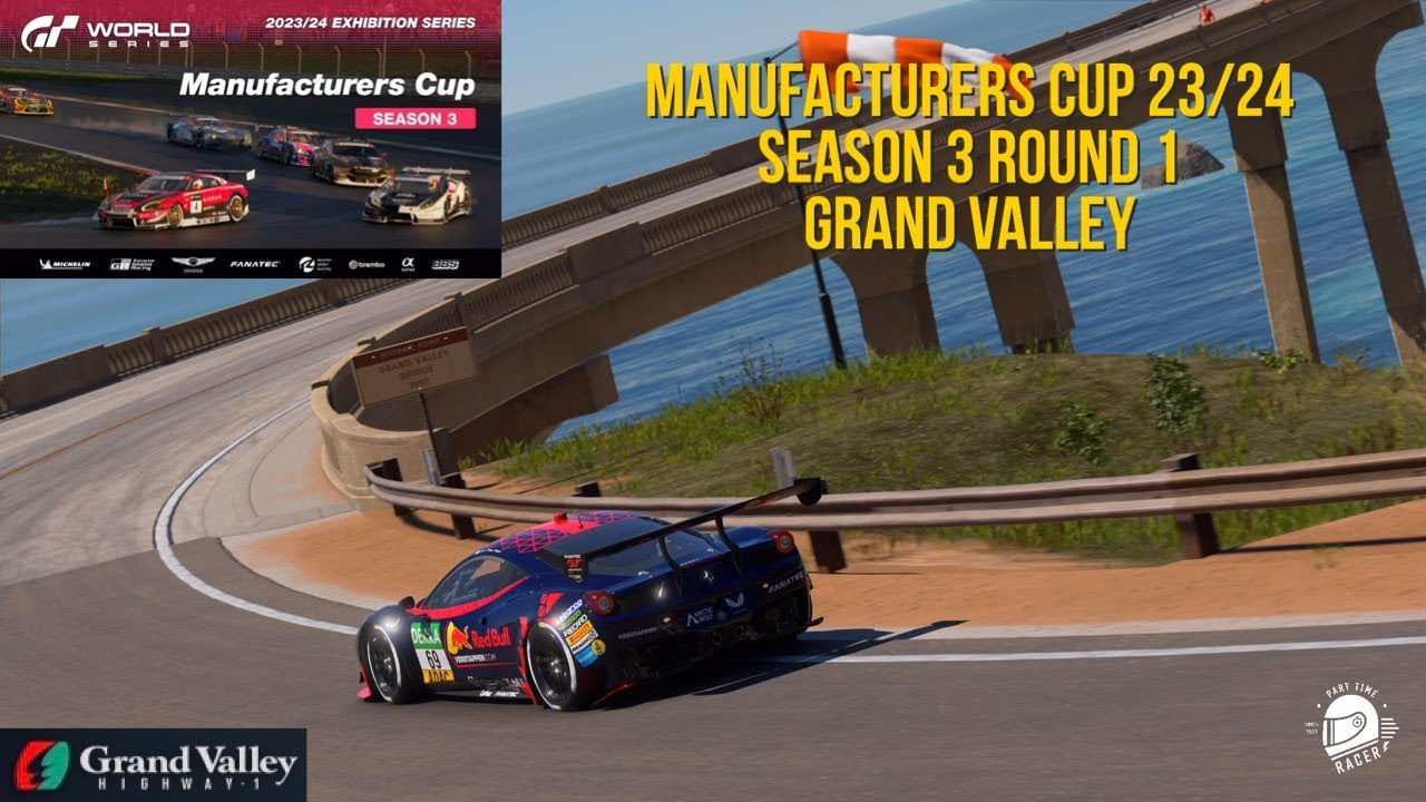 (GT7)(LIVE) 2023/24 Manufacturers Cup Season 3 Round 1