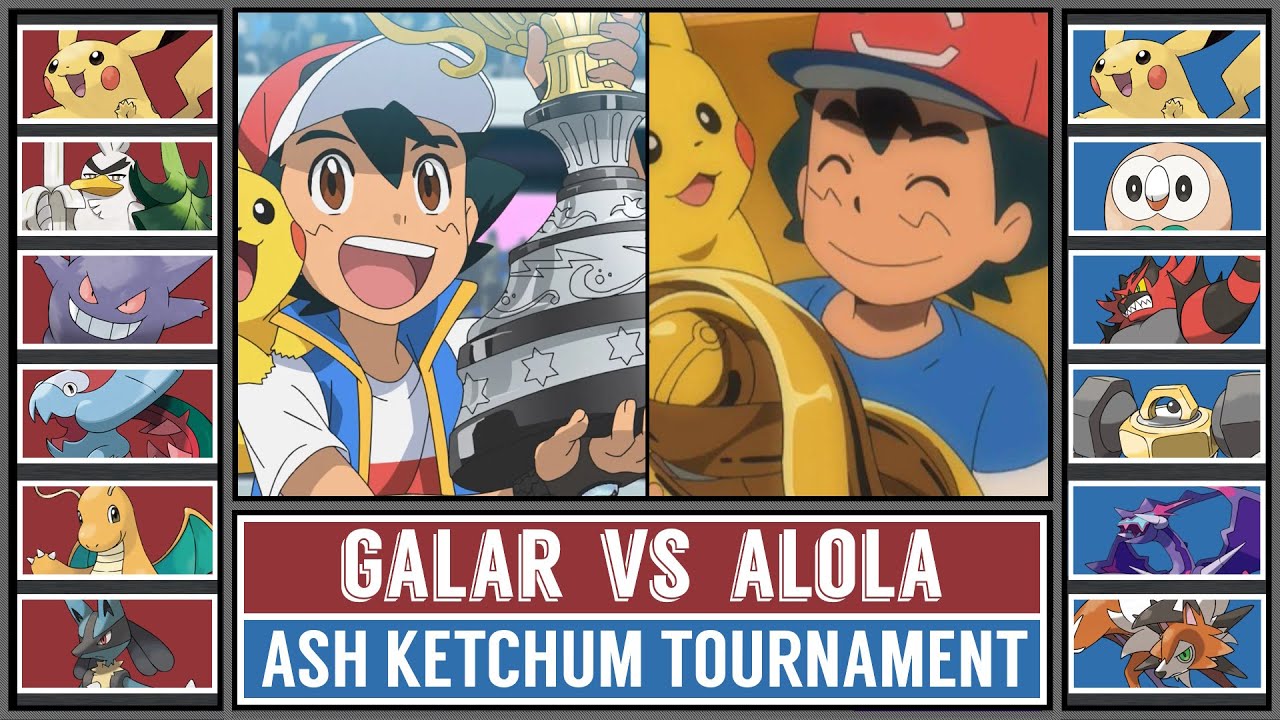 GALAR ASH vs ALOLA ASH | Ash Ketchum Pokémon Tournament [Battle #4]