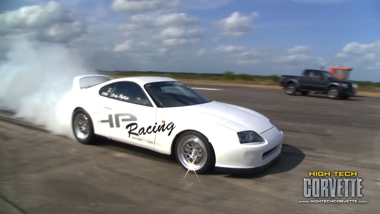 Supras at the Texas Mile - October 2010