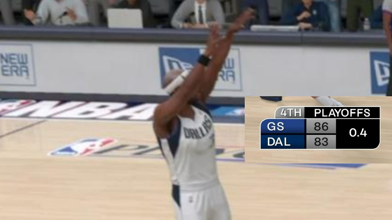 Will it go to OVERTIME? Mavericks vs Warriors GAME 2 PLAYOFFSSS (NBA 2K25)