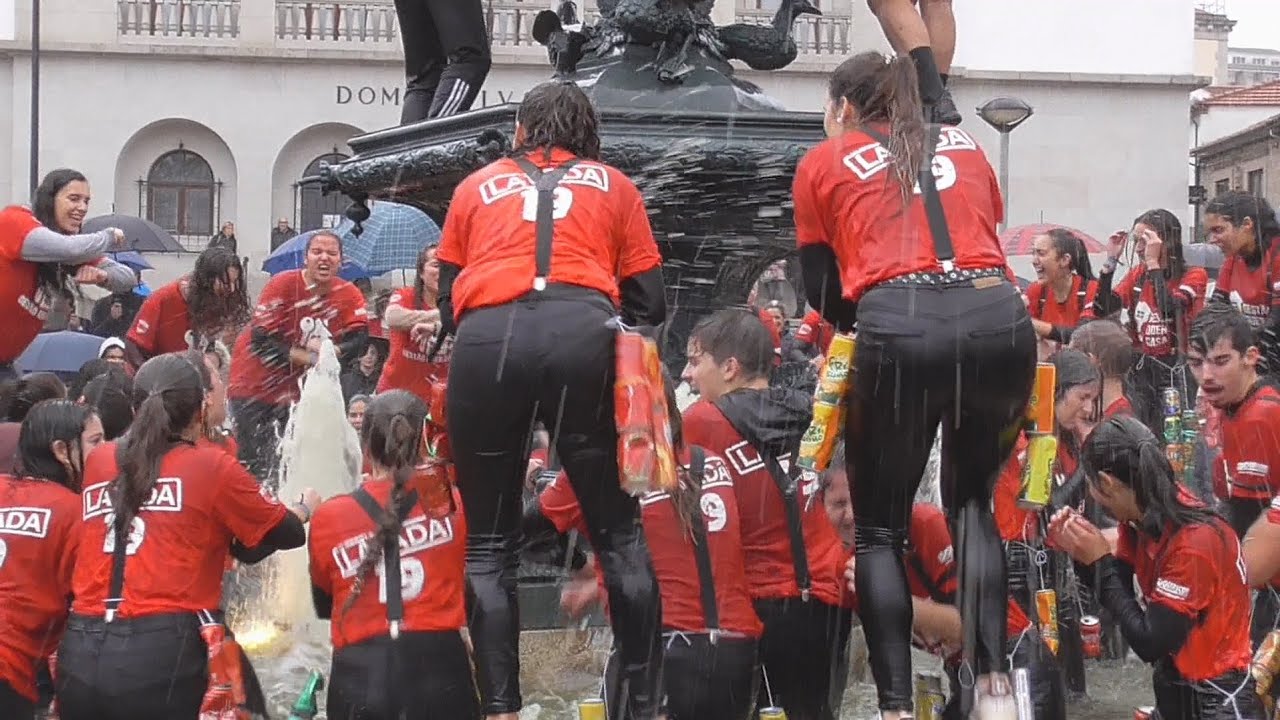 Freshman Dive. Latada Parade. University UTAD. Vila Real. Portugal. 2019-11-03. Part 1