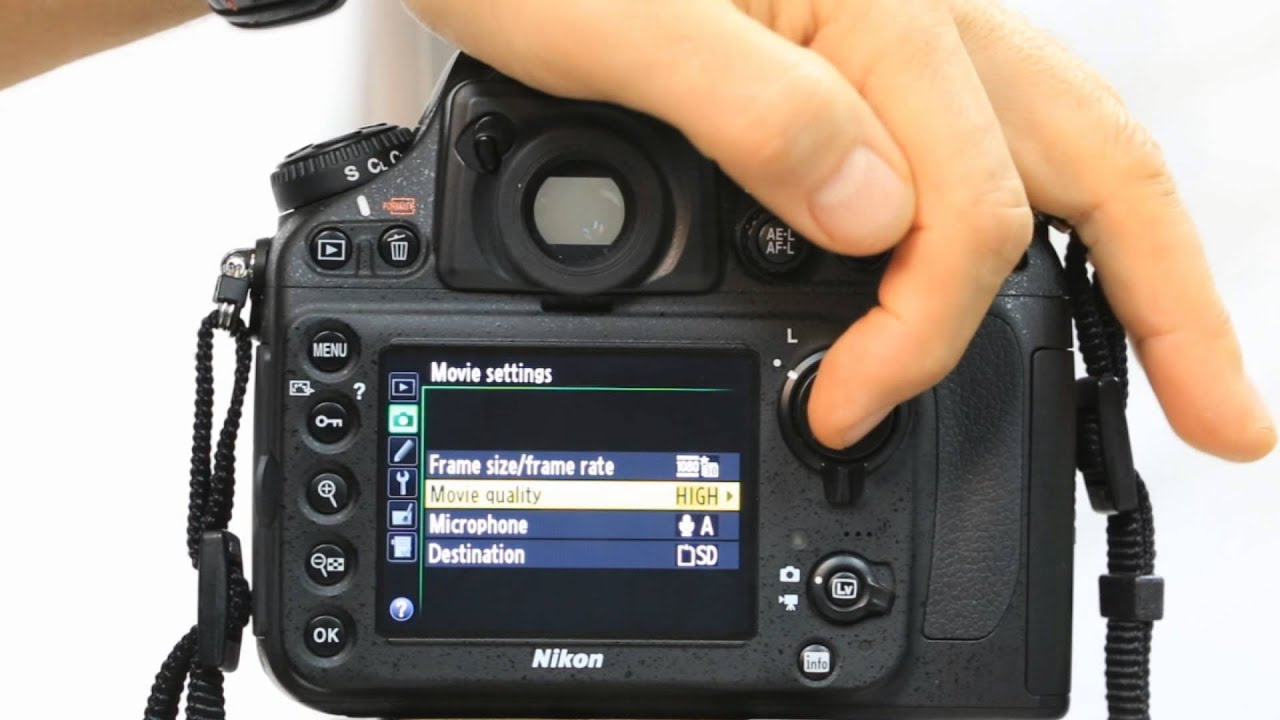 Nikon D800 D600 video sizes   learn easy fast  free video   save memory  load faster