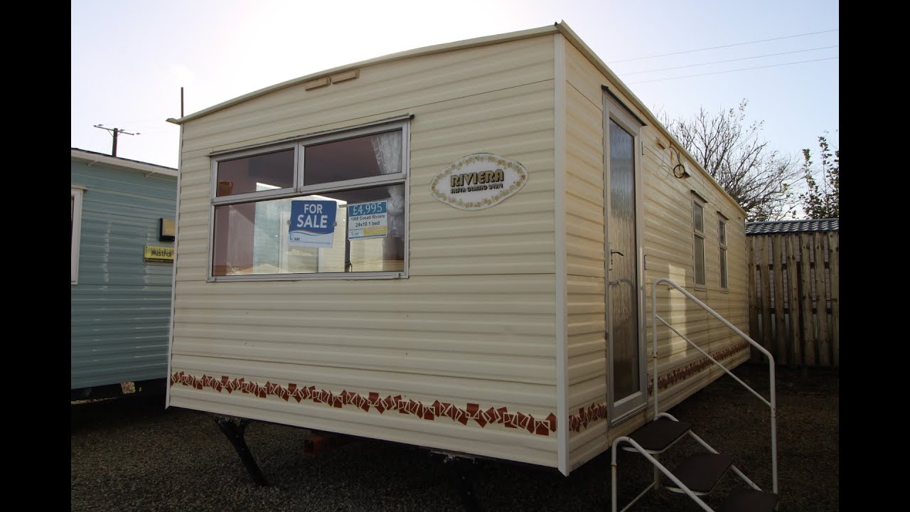 Small static caravan just 24'x10' Cosalt Riviera 1998 Walkthrough Preowned Static Caravan For Sale