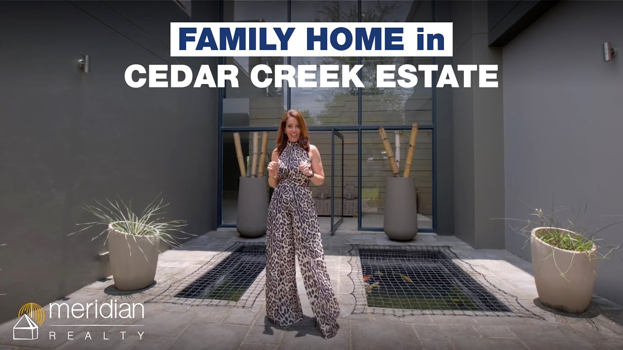 4 Bedroom, 3.5 Bathroom FAMILY HOME with Solar in CEDAR CREEK LIFESTYLE ESTATE for R5 900 000
