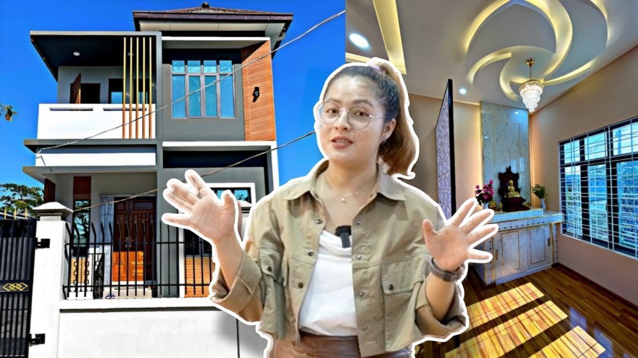 ပေ ၂၀ x ၆၀ မြေကွက်ပေါ်မှာ အိမ်ဆောက်မယ်ဆိုရင် ဒီလိုလေး ဆောက်နော် 😮😍