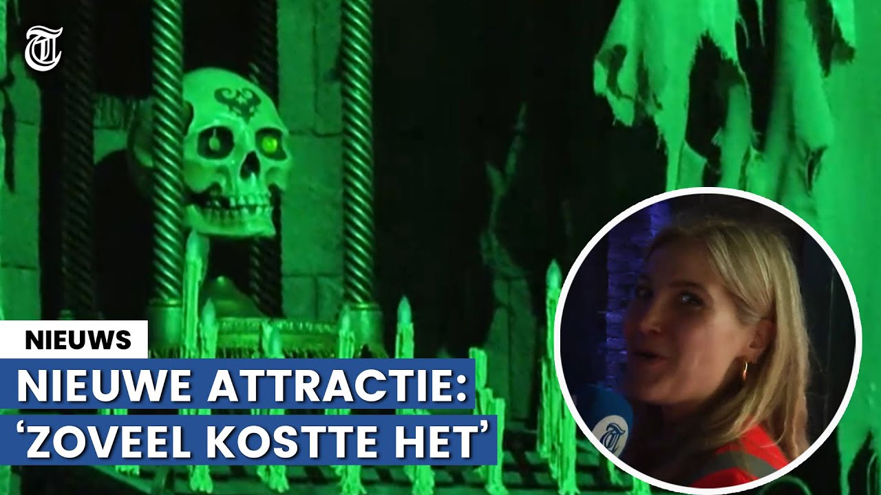 Exclusief kijkje in Eftelings nieuwe griezelattractie: ‘Met knikkende knieën naar buiten’